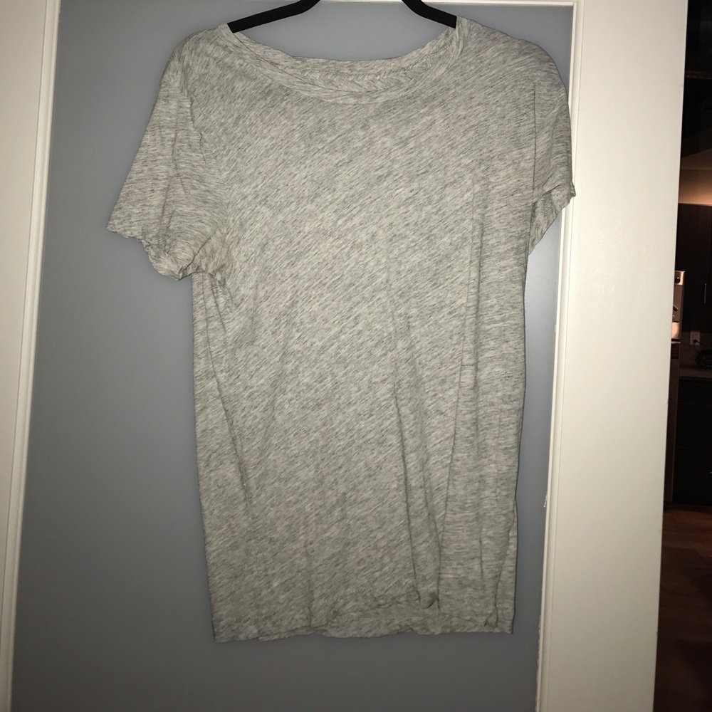 J Crew heather grey crew neck tshirt