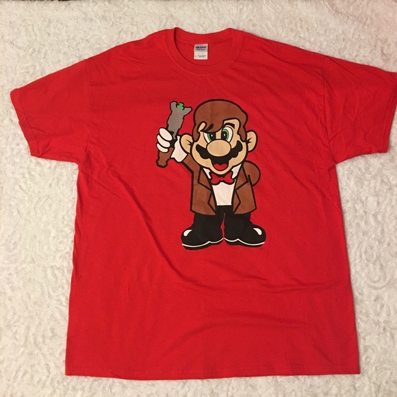 Other - Mario Shirt Red Men's Extra Large