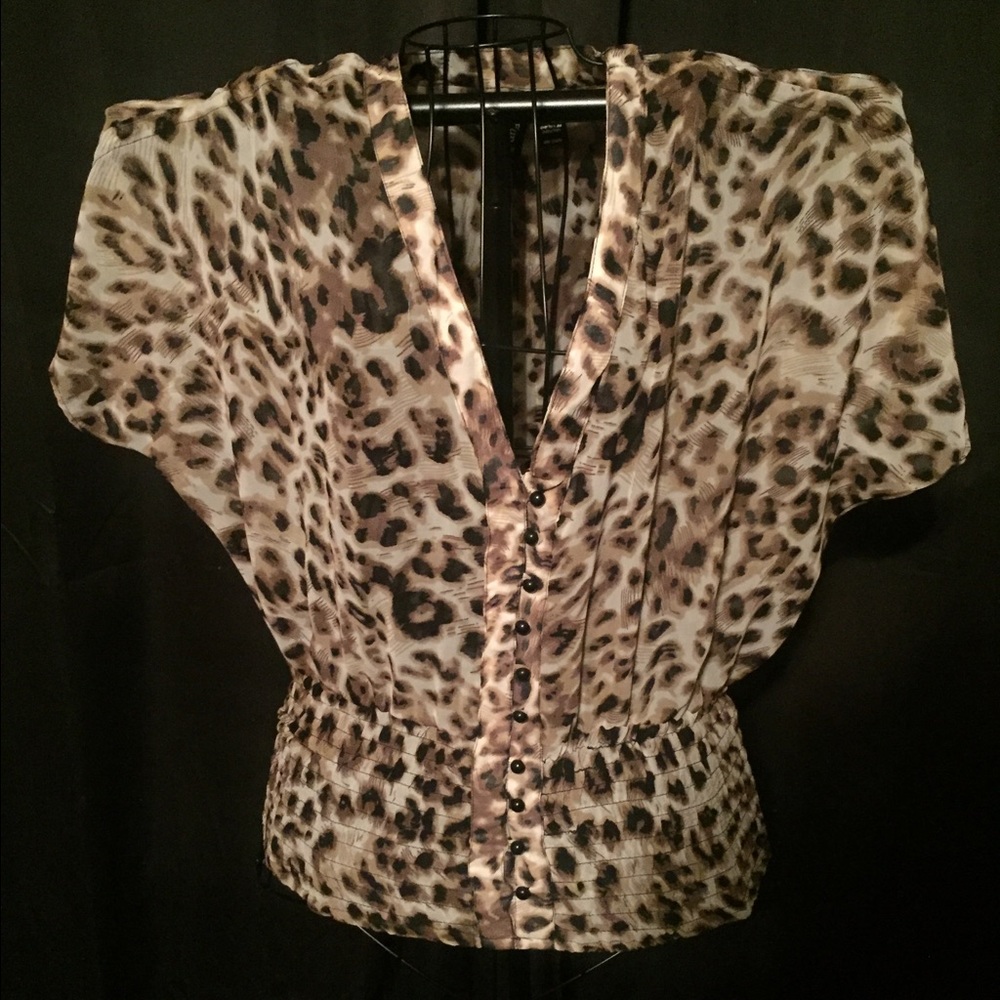 Cheetah Print Shirt