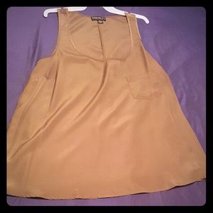 Olive Green satin top