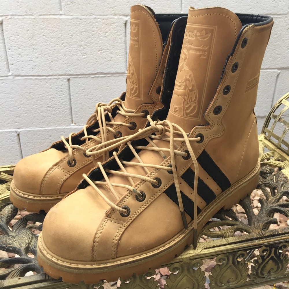 Adidas Originals x Muhammad Ali Wheat Trainers