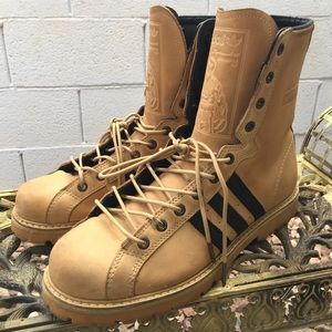 Adidas Originals x Muhammad Ali Wheat Trainers