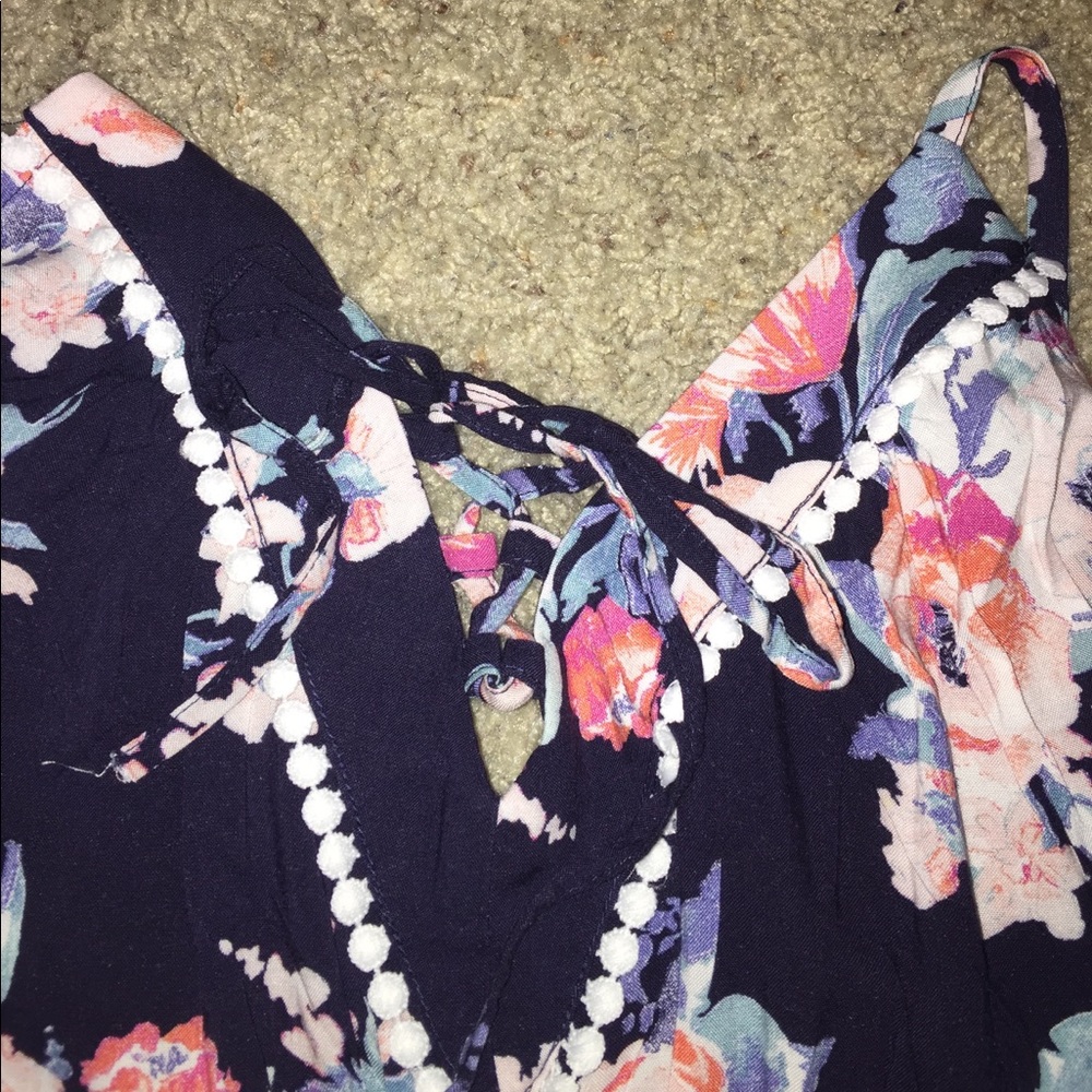 Floral Romper - Picture 4 of 5