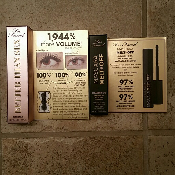 Too Faced Other - Too Faced Mascara & Mascara Melt Off
