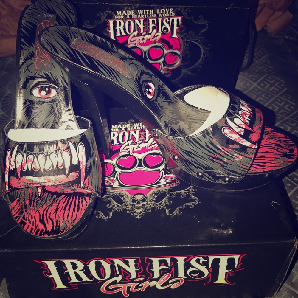 Iron Fist Girls platform stiletto shoes