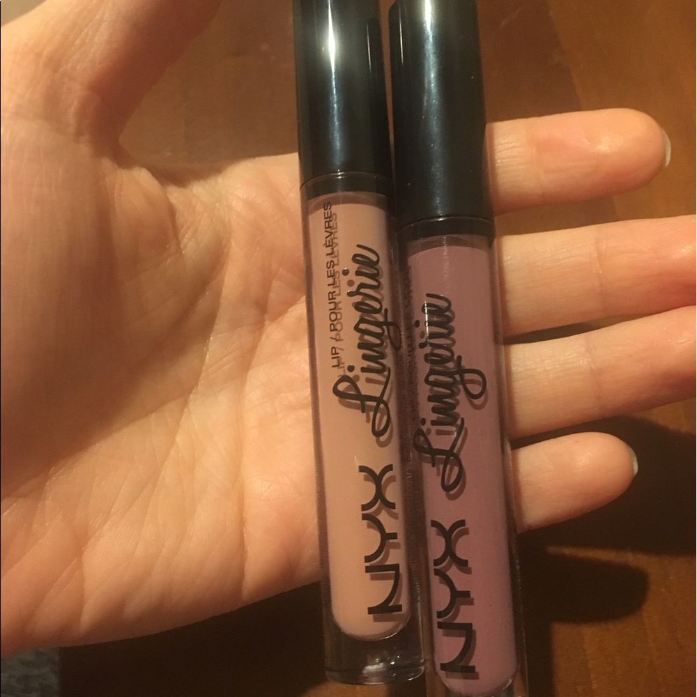 Nyx lingerie liquid lipsticks