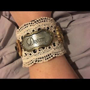 Unique Handmade Lace Cuff Bracelet BOGO