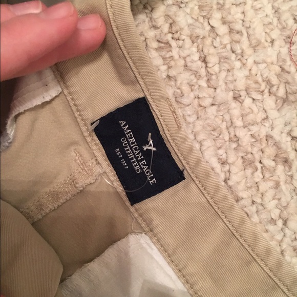 khaki shorts - Picture 2 of 3