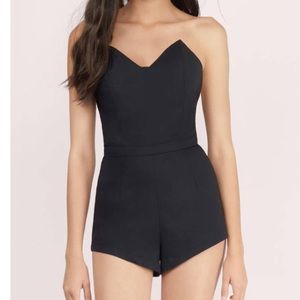 Tobi Strapless Padded Romper
