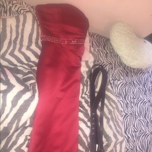 Prom dress  Burgundy