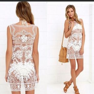 FLASH SALE Lace bikini cover up