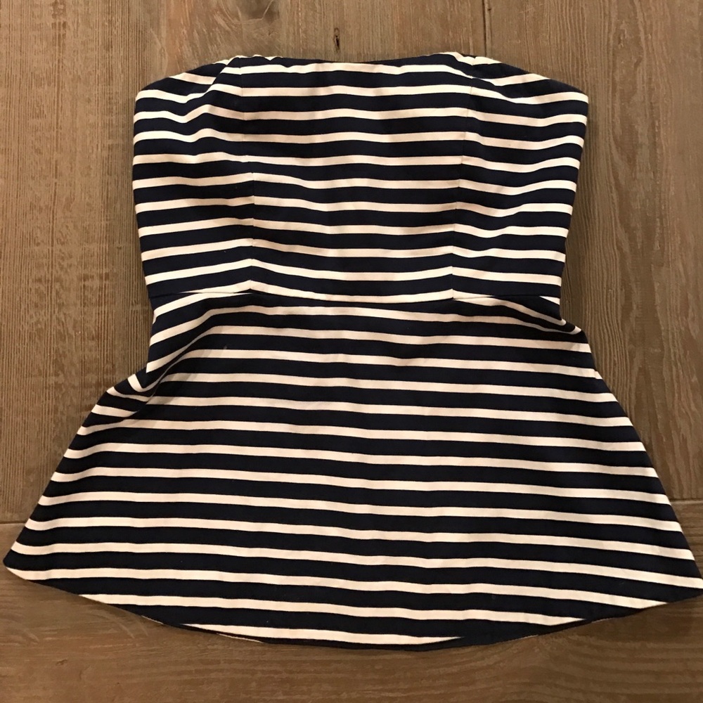 J.Crew Strapless Top