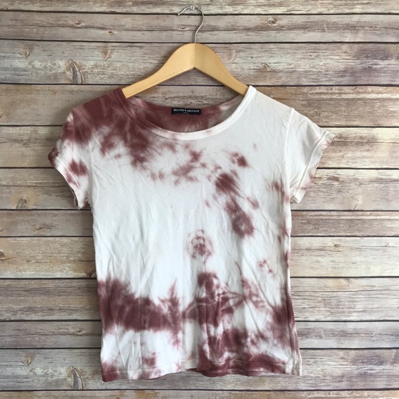 Brandy Melville Tops - Brandy Melville tiedyed tshirt