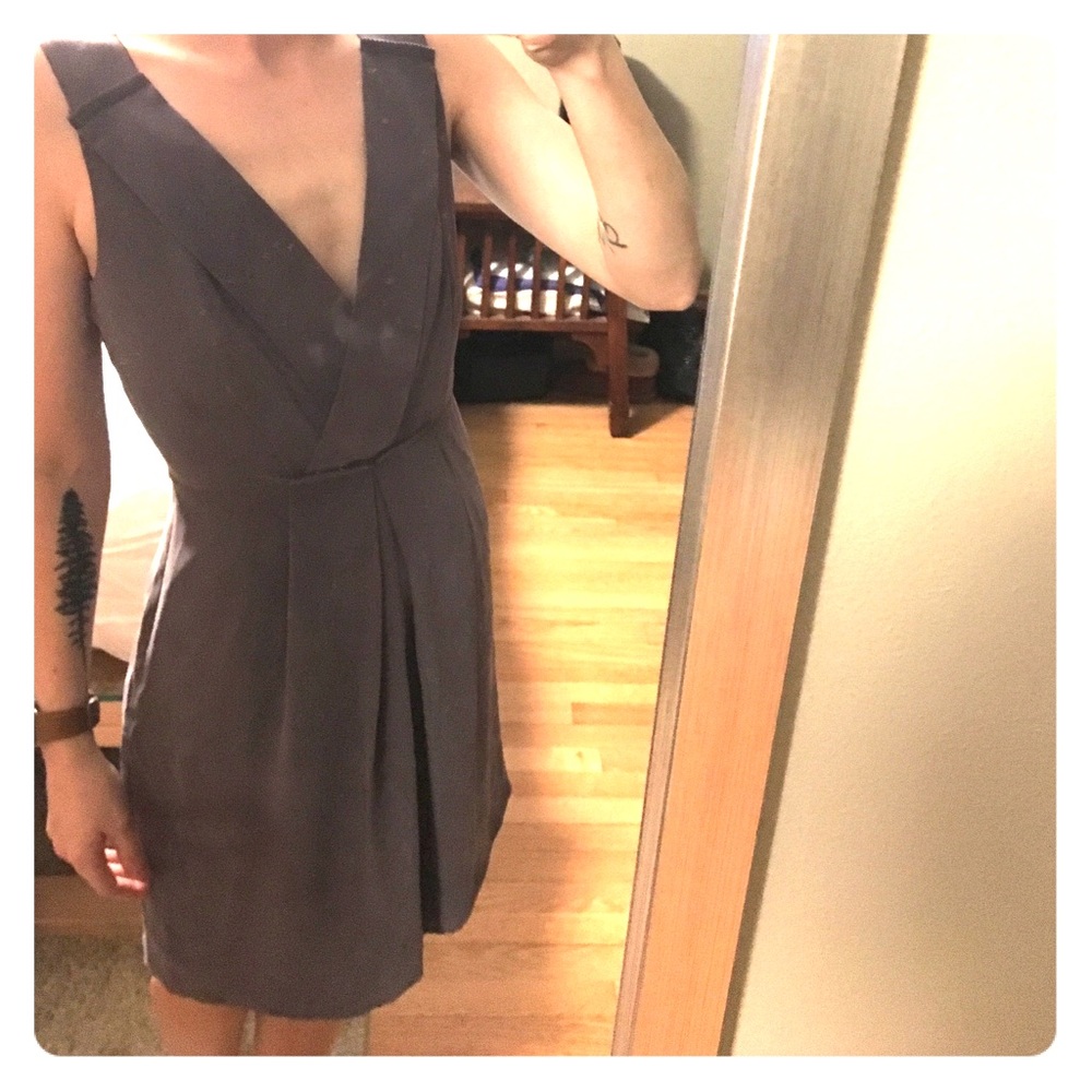 J. Crew beautiful soft plum dress