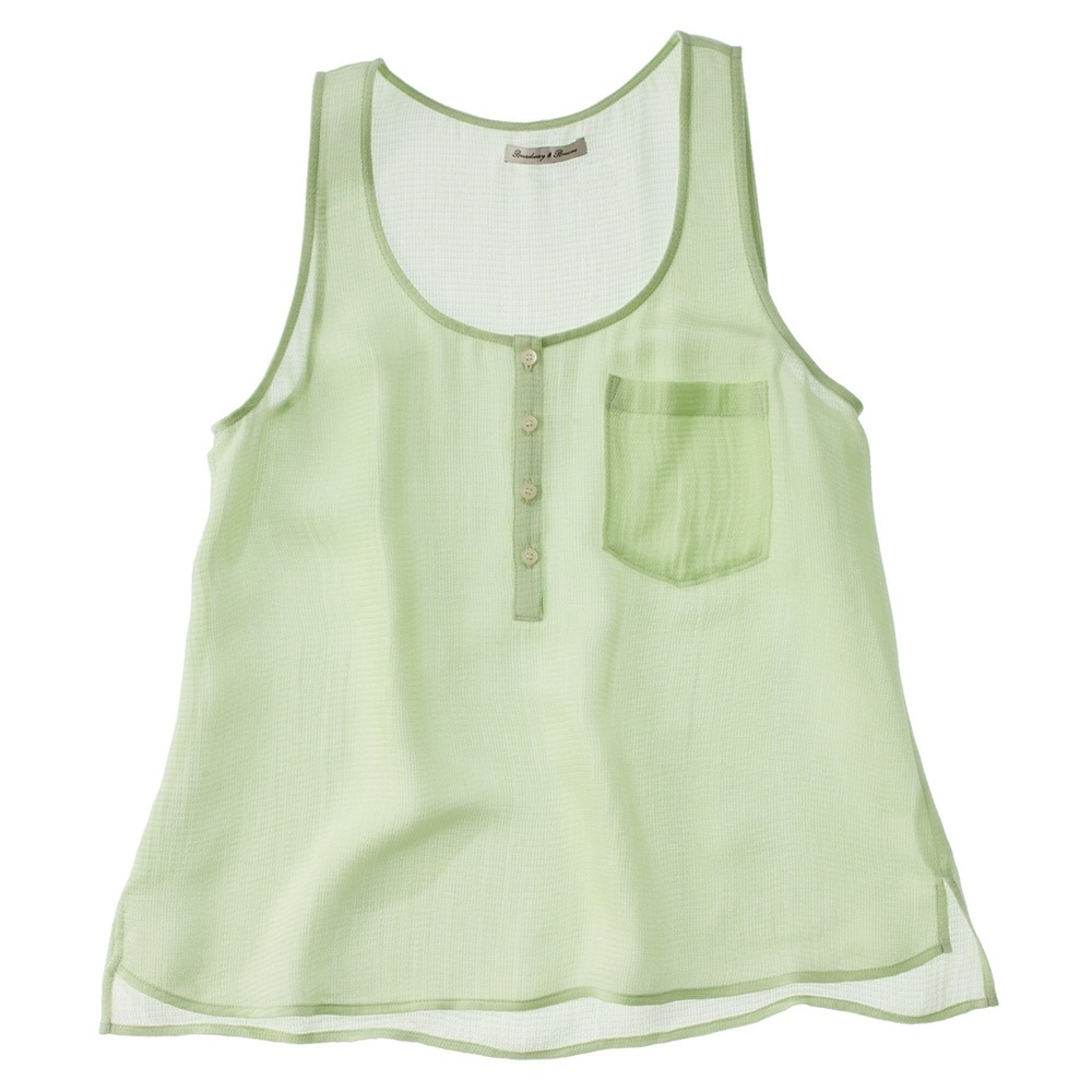 Madewell Henley Waffle Tank