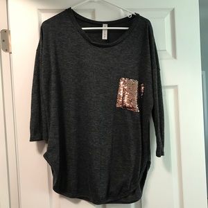Cute 3/4 length Sleeve Sweater