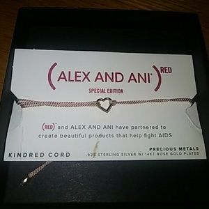 Alex and Ani Special Edition Rose Gold Heart Brace