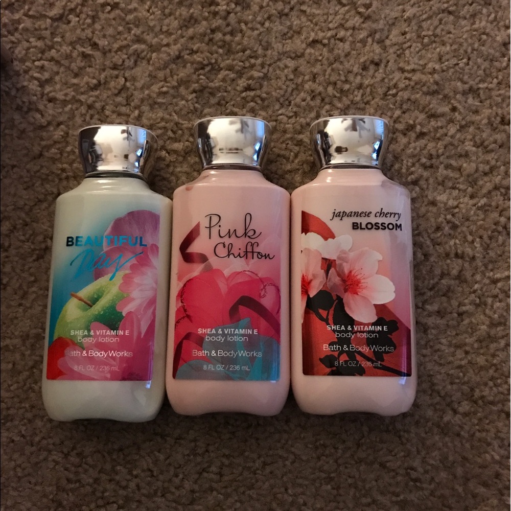 Bath and body works lotion
