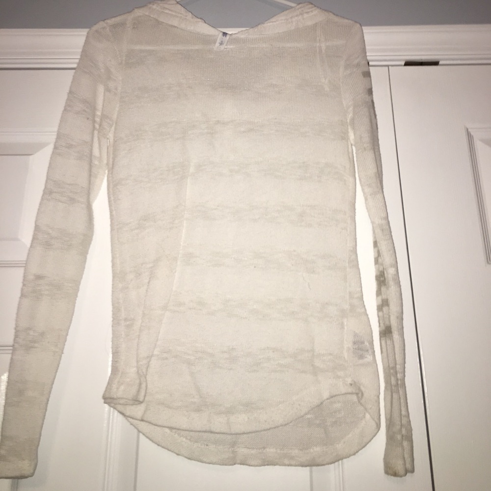 aeropostale white striped shirt