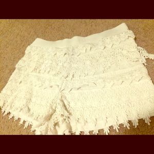 Lace shorts