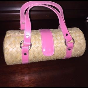 Wicker/basket/straw handbag