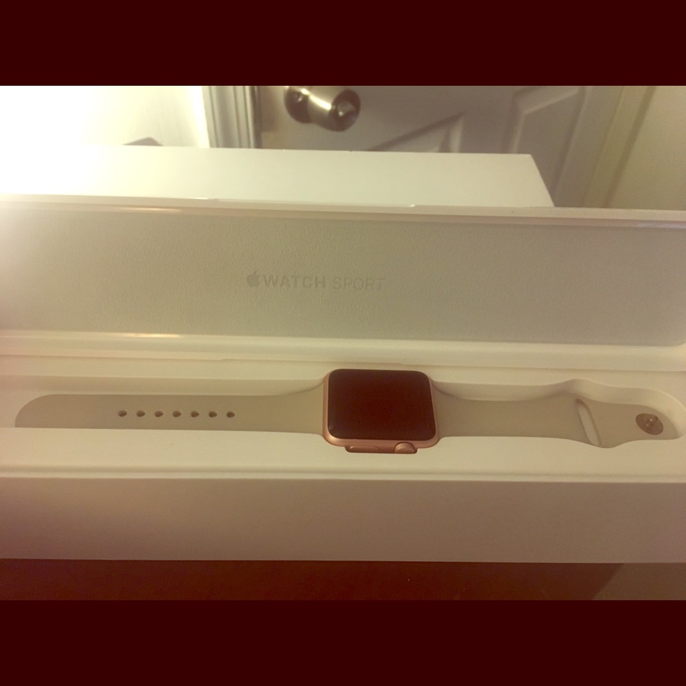 Rose Gold Apple Watch 42mm