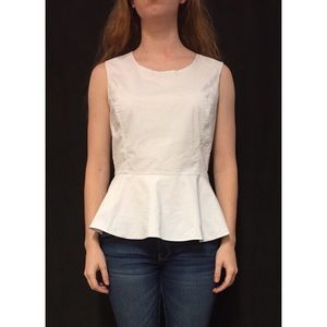 New York & Company top with a peplum bottom