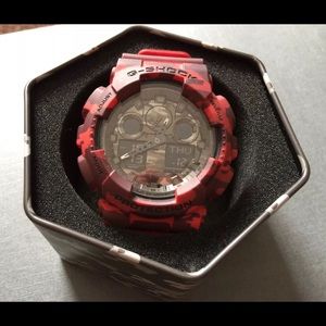 Red Camo G-Shock brand new in box