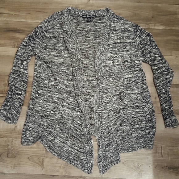 United States Sweaters Tops - Black and white cardigan