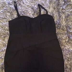 Fashion Nova Black Bandage Dress