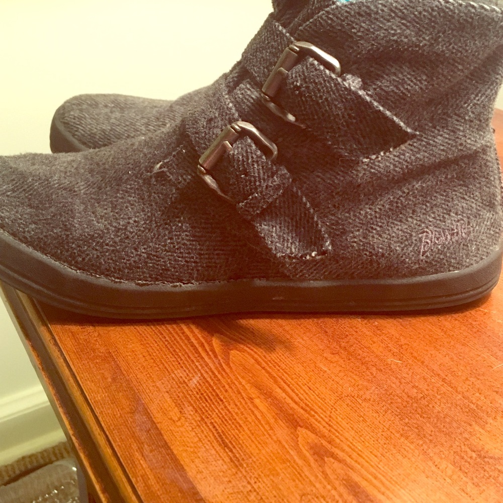 Blowfish ankle booties!