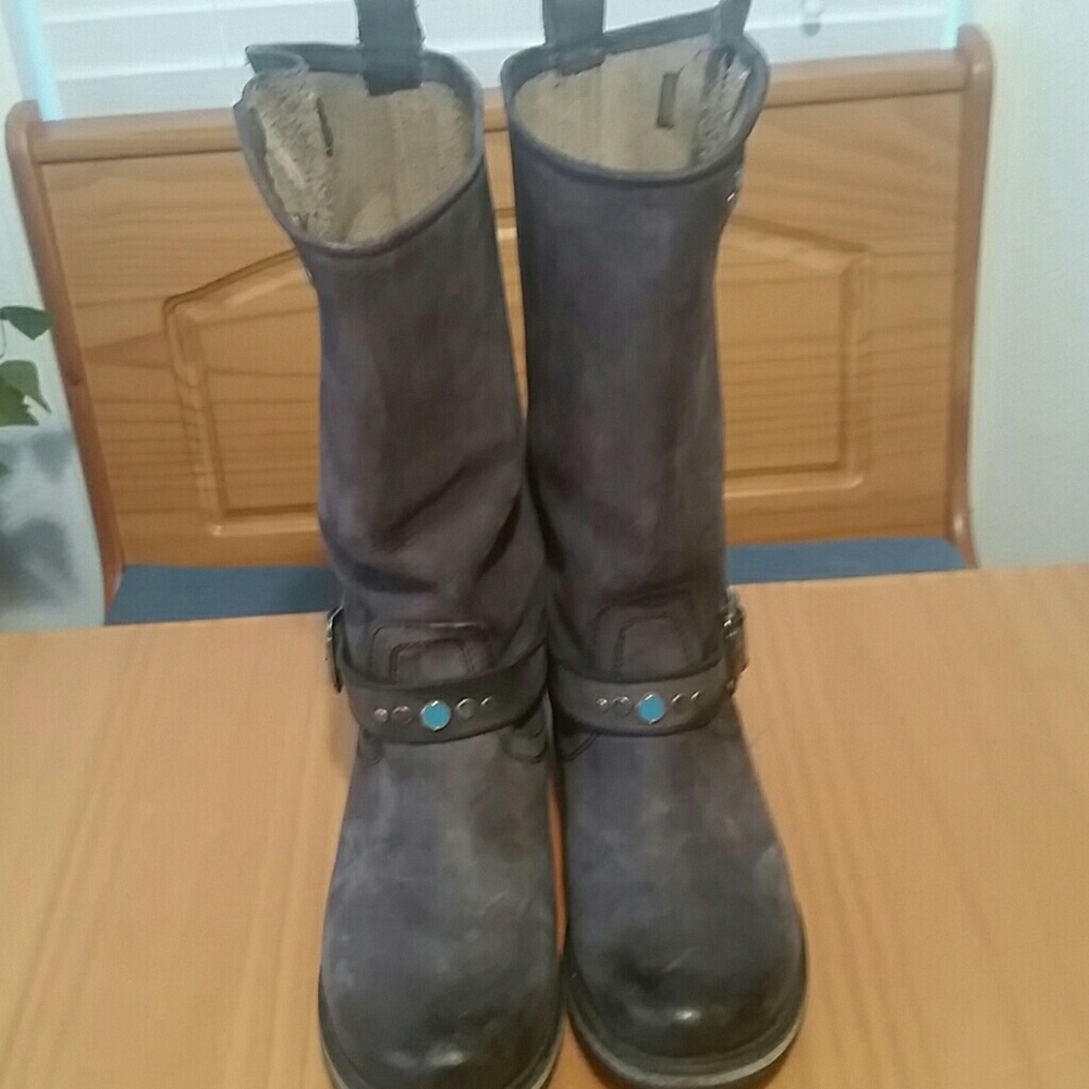 Steve Madden Leather Fabble Boots - Women's 8 M