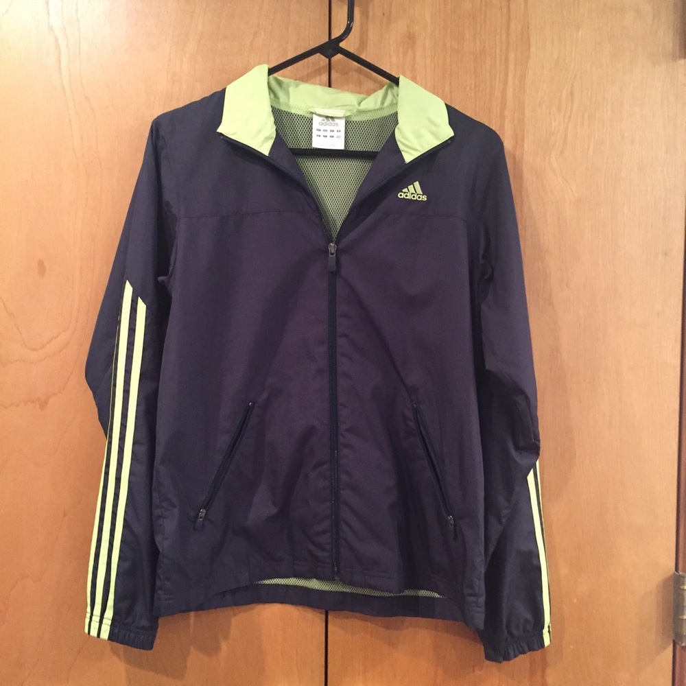 adidas Zip Up Lightweight Jacket