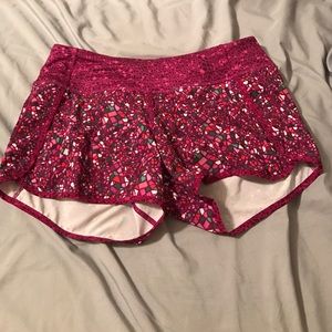 Size 6 run time shorts