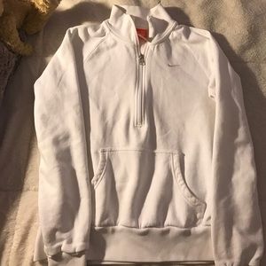 White Nike Pullover!
