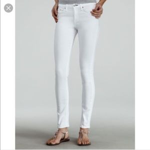 Rag & Bone White Skinny Jeans