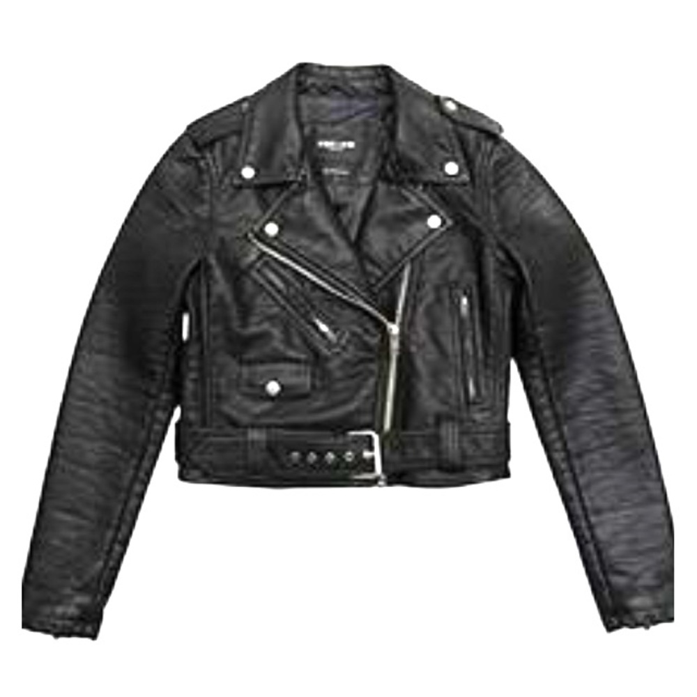 👄HOT OBEY No. 80 Vegan Moto Jacket👄