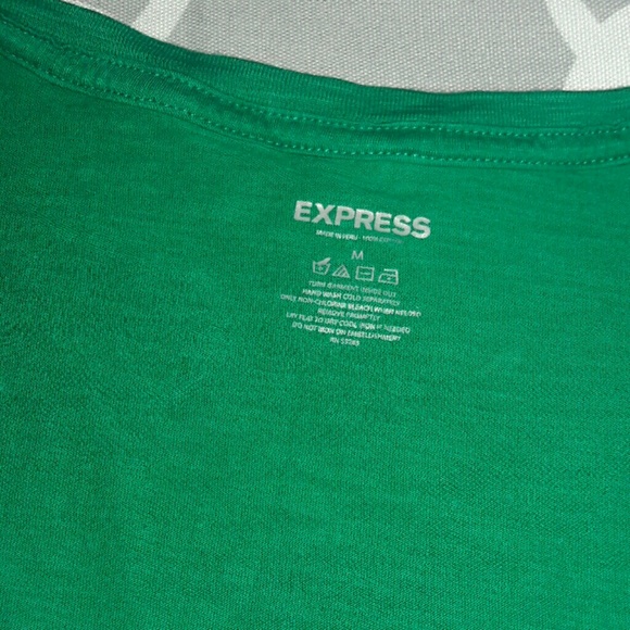 Express Green embellished shirt - Picture 2 of 4