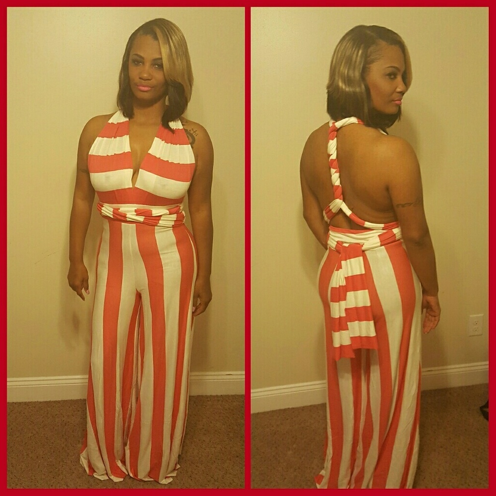 Candy Stripe Jumpsuit