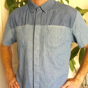 Insight button short sleeve shirt SIZE L
