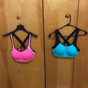 Set of two Victoria Secret Sport sports bras 34B