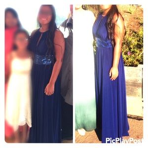 Blue Prom Dress