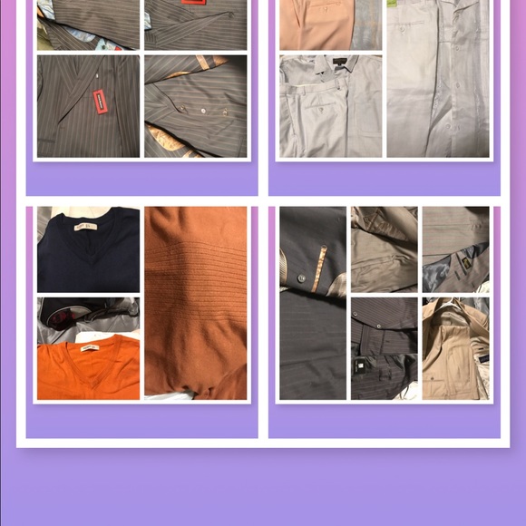 LIghtly worn men's clothes/ some are new with tags - Picture 1 of 4