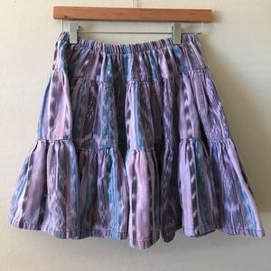 Vintage Ikat print skirt