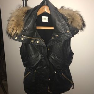 SAM NYC Waxed Vest