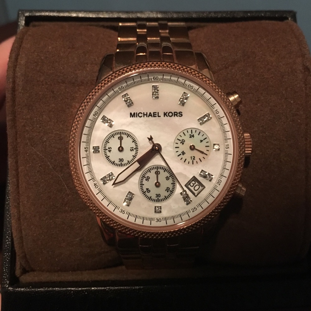 Michael Kors Rose Gold Watch