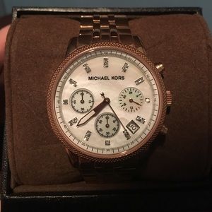 Michael Kors Rose Gold Watch