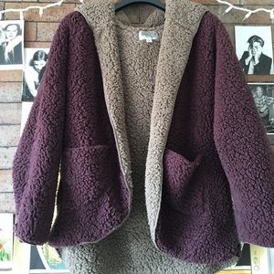 Super Fuzzy Reversible Ecote Jacket