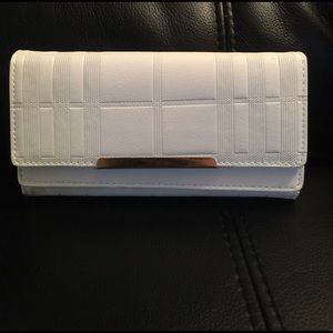 New new beautiful wallet white