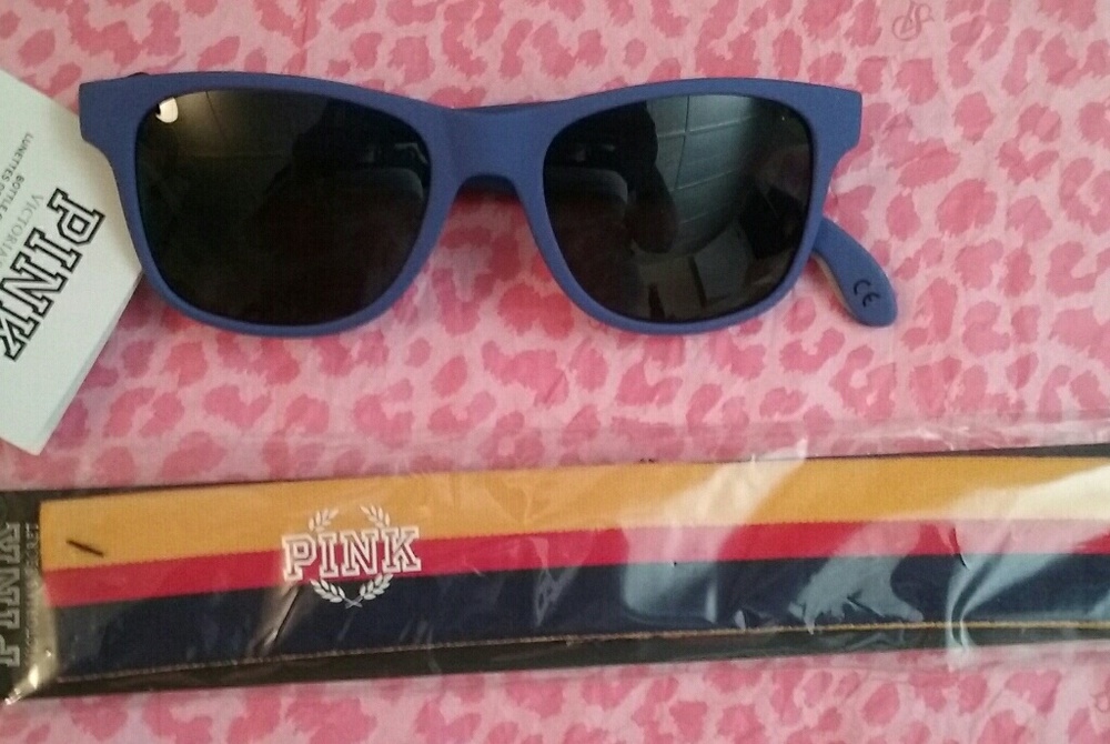 Victoria's Secret pink sunglass & headband